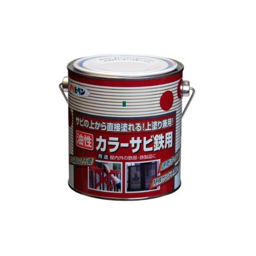 アサヒペン カラーサビ鉄用 0.7L 赤