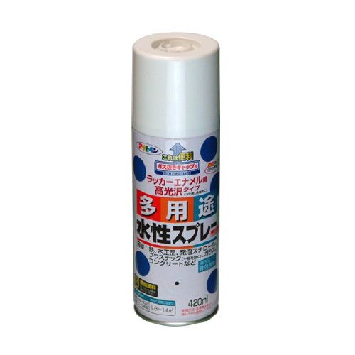 アサヒペン 水性多用途スプレー 420ML パープル