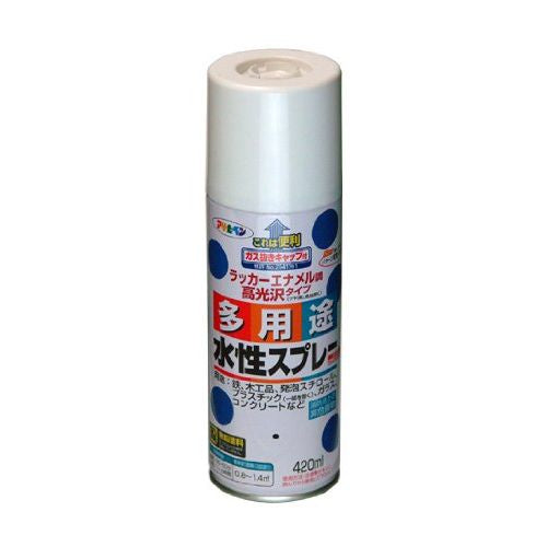 アサヒペン 水性多用途スプレー 420ML クリヤ