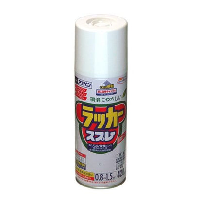 アサヒペン アスペンラッカースプレー 420ML ねずみ色