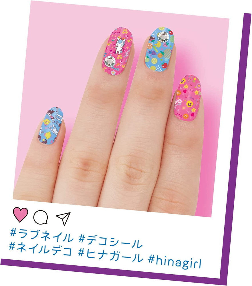 アガツマ ラブネイル ネイルスタンパー Hinagirl cuteセット ピンク