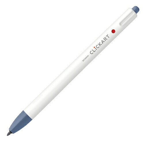 ゼブラ ノック式水性カラーペン クリッカート ブルーグレー WYSS22-BGR 