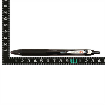 （まとめ）ゼブラ ゲルインクボールペン サラサ ドライ 0.5mm ライムグリーン JJ31-LMG 〔まとめ買い10本セット〕