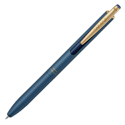 ゼブラ ノック式ジェルボールペン サラサグランド 0.5mm ブルーグレー 