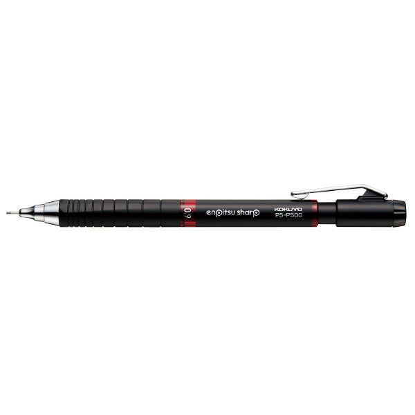 コクヨ シャープペン 鉛筆シャープ TypeMx 金属グリップ 0.9mm 赤 PS 