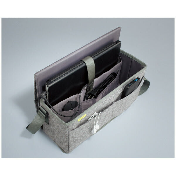 Kokuyo BIZRACK PC/Tool Storage Bag Gray Kaha-BRSB130-1 – FUJIX