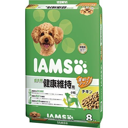 アイムス 成犬用 健康維持用 チキン 小粒 8kg ドッグフード