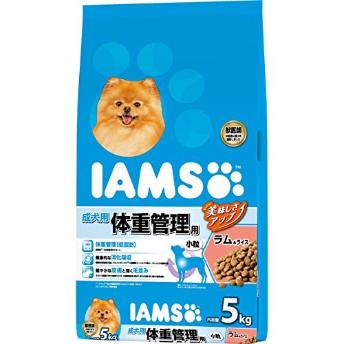 アイムス 成犬用 体重管理用 ラム＆ライス 5ｋｇ ドッグフード