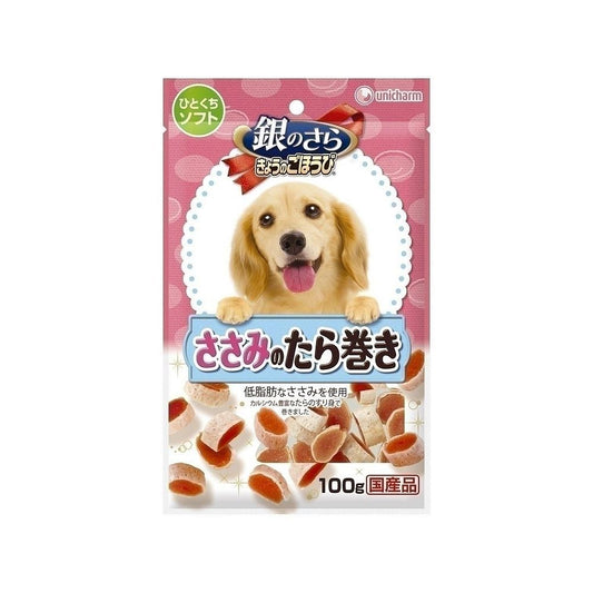 銀のさら きょうのごほうび ささみたら巻き 100g 犬用