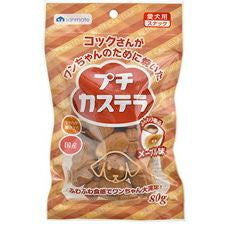 サンメイト プチカステラ メープル味 80g 犬用おやつ