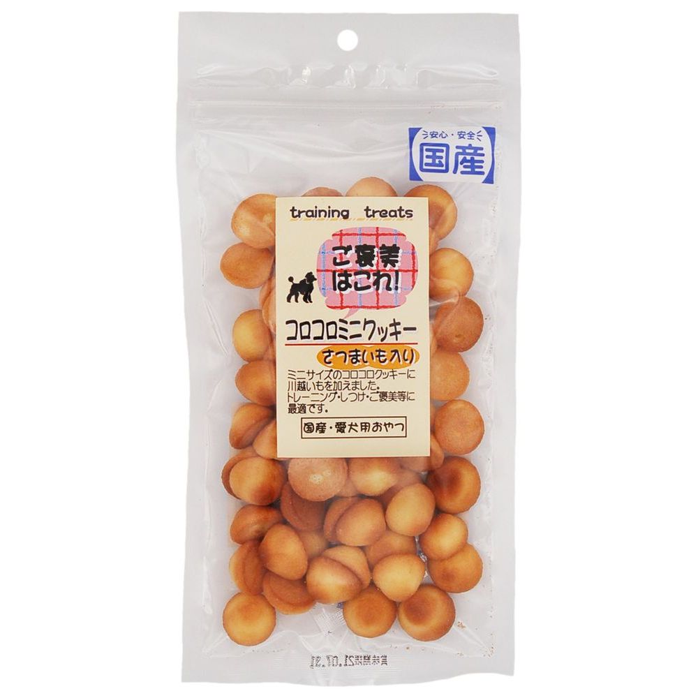 （まとめ買い）エースプロダクツ コロコロミニクッキーさつまいも入り 40g 犬用おやつ 〔×12〕