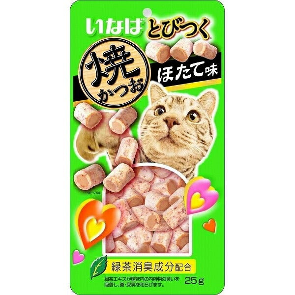 いなば とびつく 焼かつお ほたて味 25g QSC-216 猫用