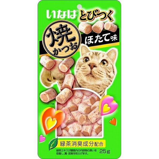 いなば とびつく 焼かつお ほたて味 25g QSC-216 猫用