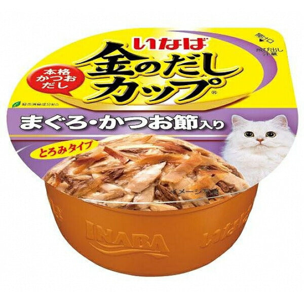 いなば 金のだし カップ まぐろ・かつお節入り 70g IMC-136 猫用 キャットフード