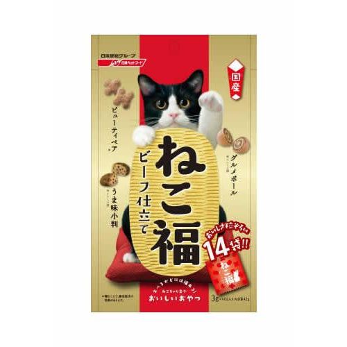 ねこ福 ビーフ仕立て 3g×14袋 猫用