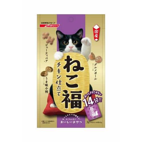 ねこ福 チキン仕立て 3g×14袋 猫用