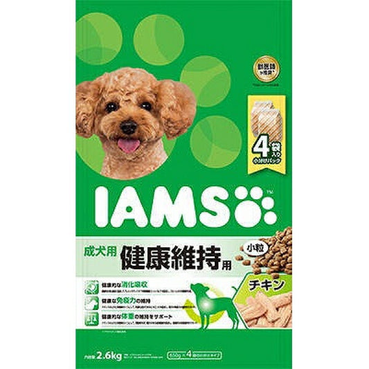 アイムス 成犬用 健康維持用 チキン 小粒 2.6kg ドッグフード