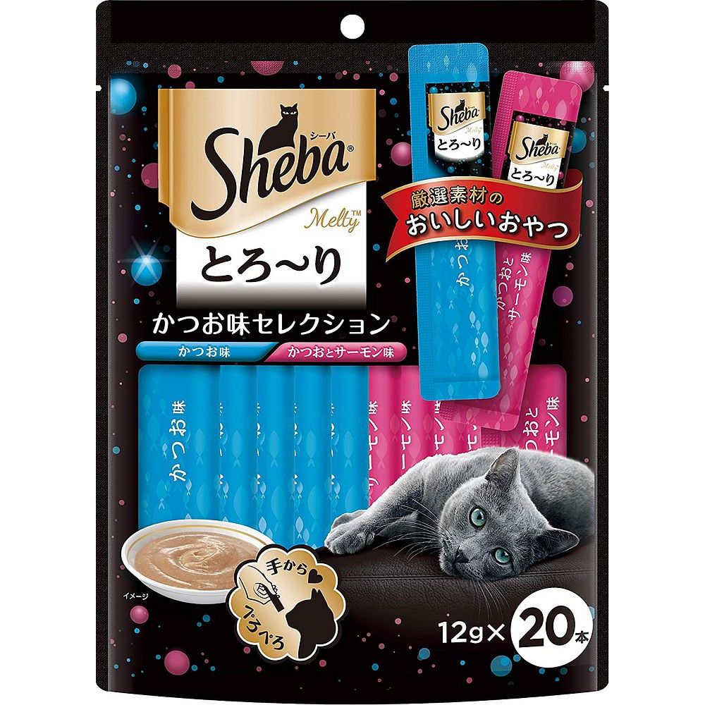 マースジャパン シーバ とろ～り メルティ かつお味セレクション 12g×20P