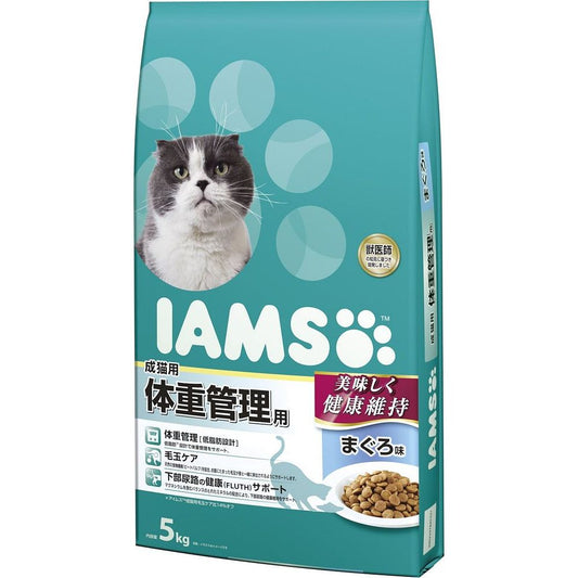 マースジャパン アイムス 成猫用 体重管理用 まぐろ味 5kg