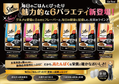 （まとめ買い）マース シーバ ディライト 素材のうま味レシピ お肉お魚ミックス 640g 猫用フード 〔×6〕