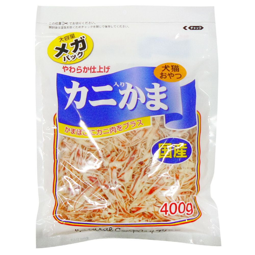 藤沢商事 カニ入りかま メガパック 400g