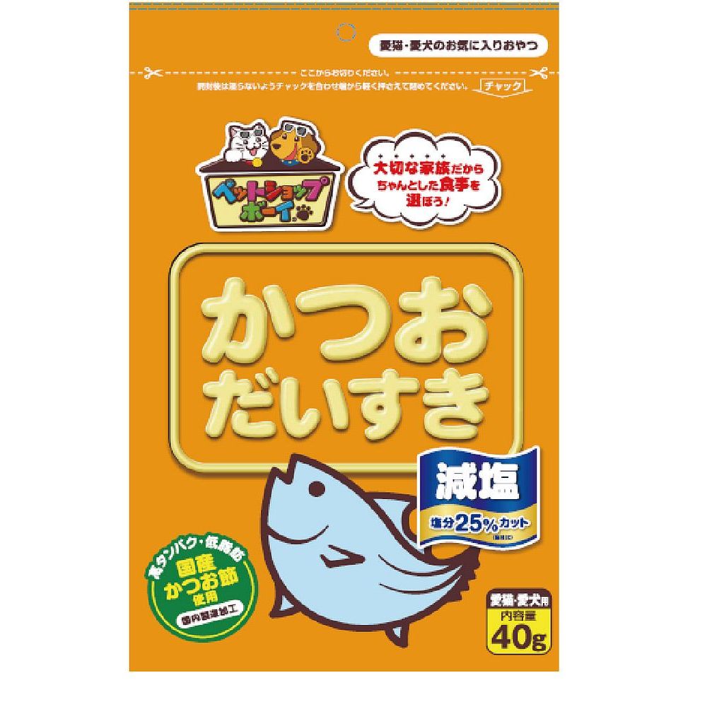 マルトモ 減塩かつおだいすき 40g 猫用