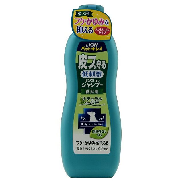 ライオン 犬用シャンプー ペットキレイ 薬用 皮フを守るリンスインシャンプー 愛犬用 330ml