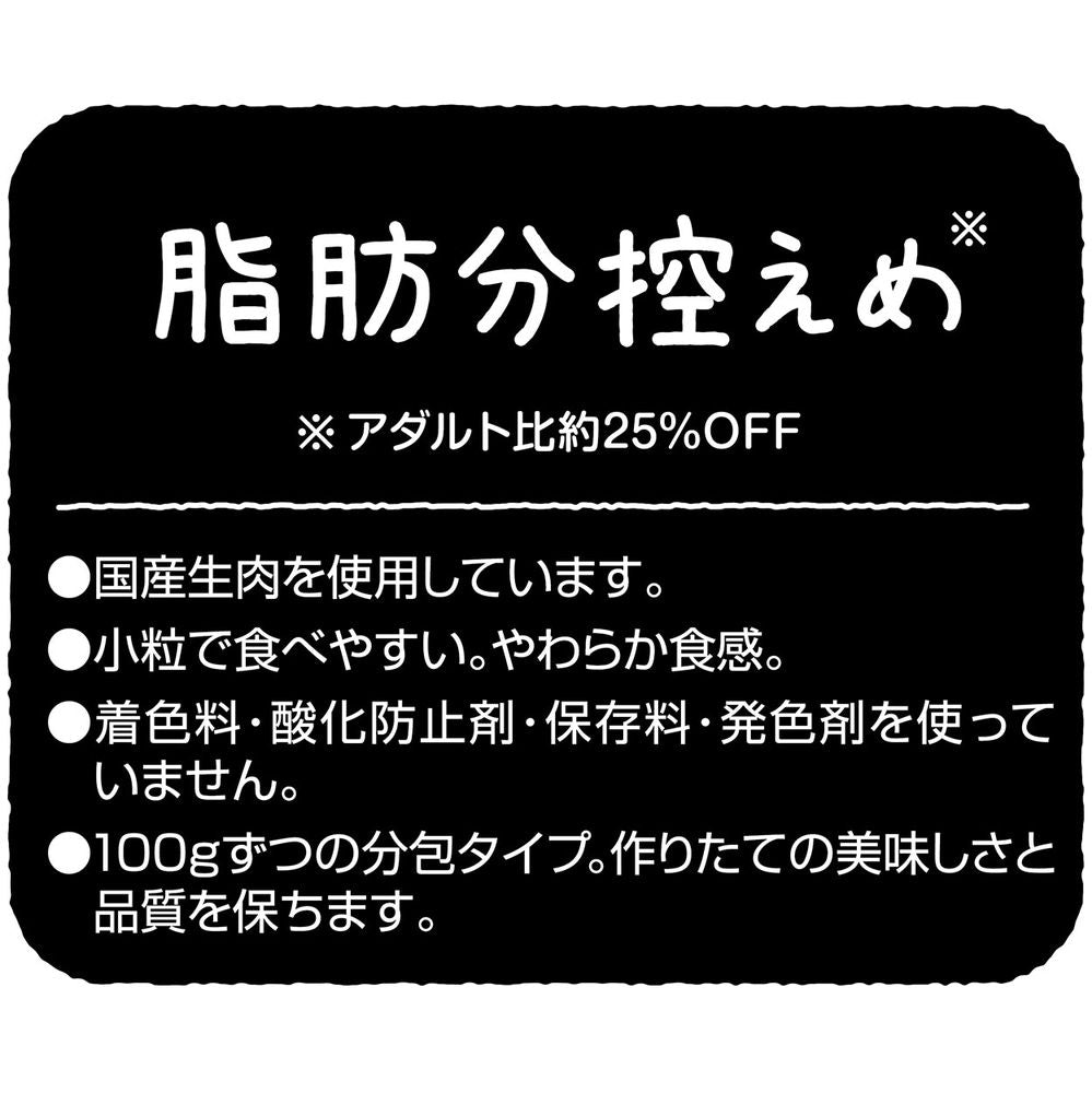 （まとめ買い）アドメイト more soft プレミアム チキン＆ビーフ シニア 600g 犬用フード 〔×3〕