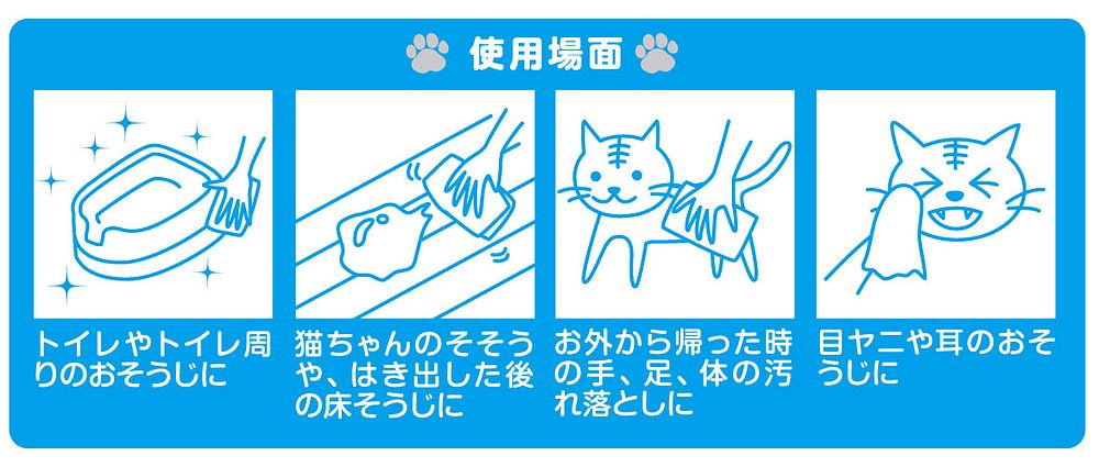 第一衛材 にゃんにゃん猫のおそうじ除菌ウェット25枚 ペット用品