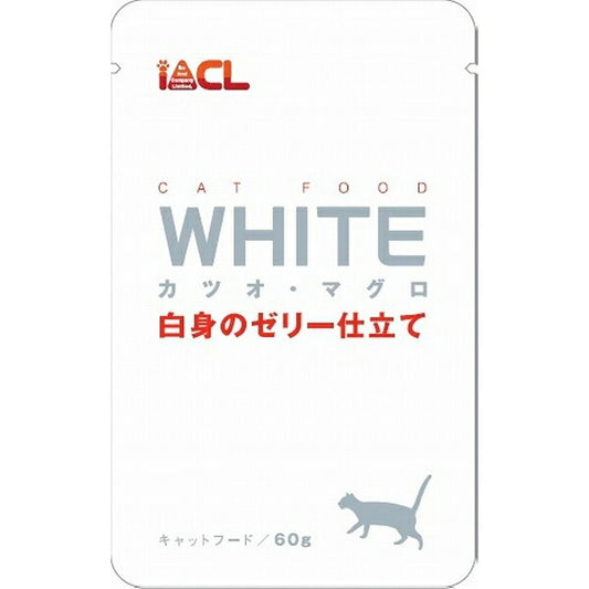 イトウ＆カンパニー ホワイト カツオ・マグロ 白身のゼリー仕立て 60g 猫用 キャットフード