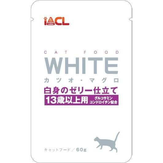 イトウ&カンパニーリミテッド WHITE カツオ・マグロ 白身のゼリー仕立て 13歳以上用 60g