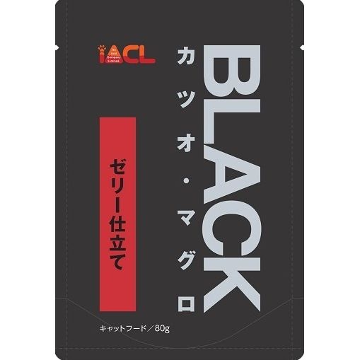 イトウ&カンパニーリミテッド BLACK カツオ・マグロ ゼリー仕立て 80g