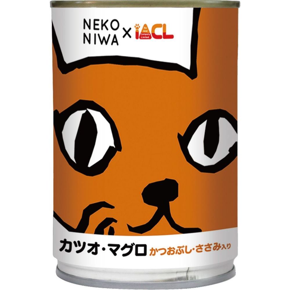 イトウ&カンパニーリミテッド NEKONIWA 鰹・鮪・鰹節・ささみ 400g 猫用フード