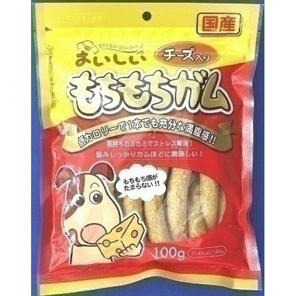 九州ペットフード おいしい もちもちガム チーズ入り 100g 犬用