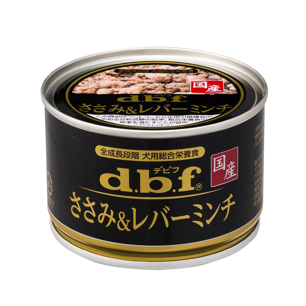 デビフ ささみ&レバー ミンチ 150g 犬用缶詰 ドッグフード