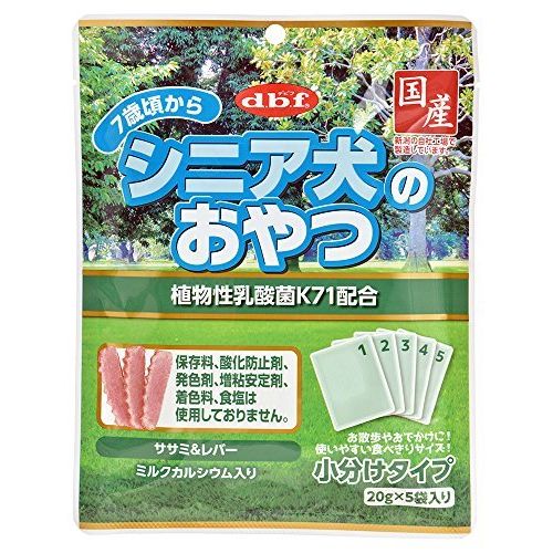 （まとめ買い）デビフペット シニア犬のおやつ 乳酸菌 100g 犬用 〔×12〕