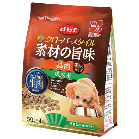 （まとめ買い）デビフペット クローバースタイル 素材の旨味 鶏肉 成犬用 200g 〔×6〕