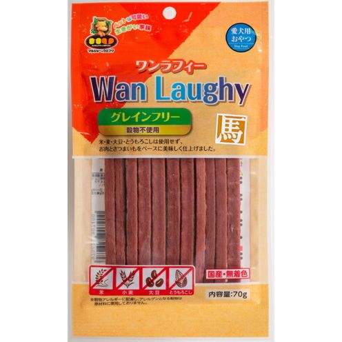 マルジョー&ウエフク Wan Laughy 馬70g 犬用おやつ