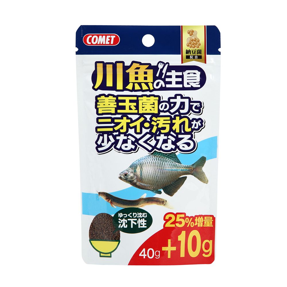 イトスイ コメット 川魚の主食 納豆菌 40g+10g