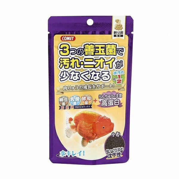 （まとめ買い）イトスイ コメット らんちゅうの主食 納豆菌 沈下 小粒 90g 〔×10〕