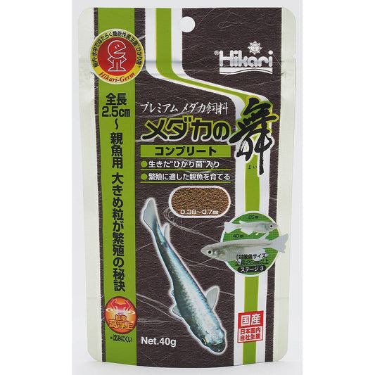 （まとめ買い）キョーリン メダカの舞 コンプリート 40g めだか用フード 〔×10〕