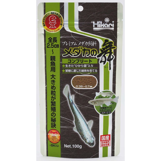 （まとめ買い）キョーリン メダカの舞 コンプリート 100g めだか用フード 〔×5〕