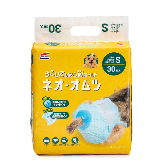 （まとめ買い）コーチョー ネオ・オムツ S 30枚 ペット用品 〔×3〕