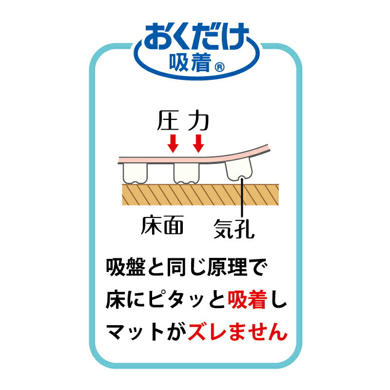 サンコー おくだけ吸着おあそびマット肉球2枚入 ブラウン&ベージュ ペット用品