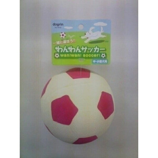 スーパーキャット 愛犬用玩具 わんわんサッカー ピンク