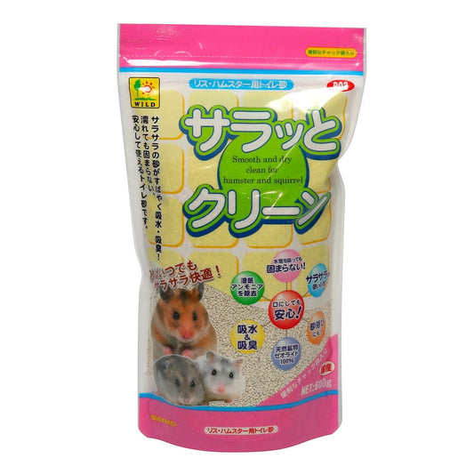 三晃商会 サラっとクリーン 600g 小動物用品