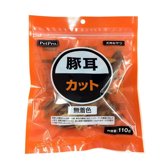 ペットプロ 豚耳カット 110g