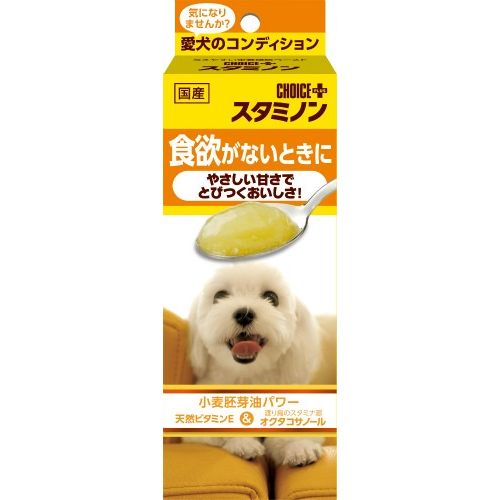 アース チョイスプラス スタミノン 食欲がない時に 40g ペーストタイプ 犬用